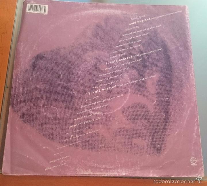 Discos de vinilo: PAULA ABDUL. COLD HEARTED. CON MAXI POSTER - Foto 4