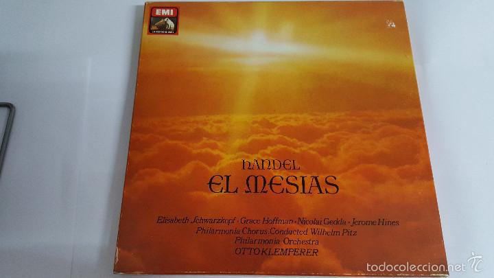 Vinyl-Schallplatten: MAGNIFICO  TRIPLE  LP  - EN  SU CAJA  -  H A N D E L  -   EL   MESIAS  -