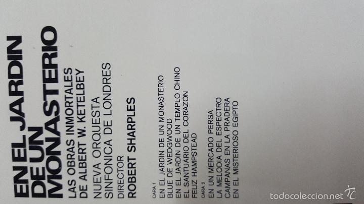 Discos de vinilo: MAGNIFICO LP - OBRAS INMORTALES - K E T E L B E Y - - Foto 2