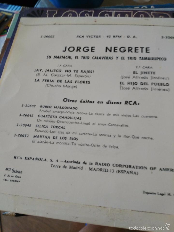 Discos de vinilo: Jorge Negrete - Foto 2