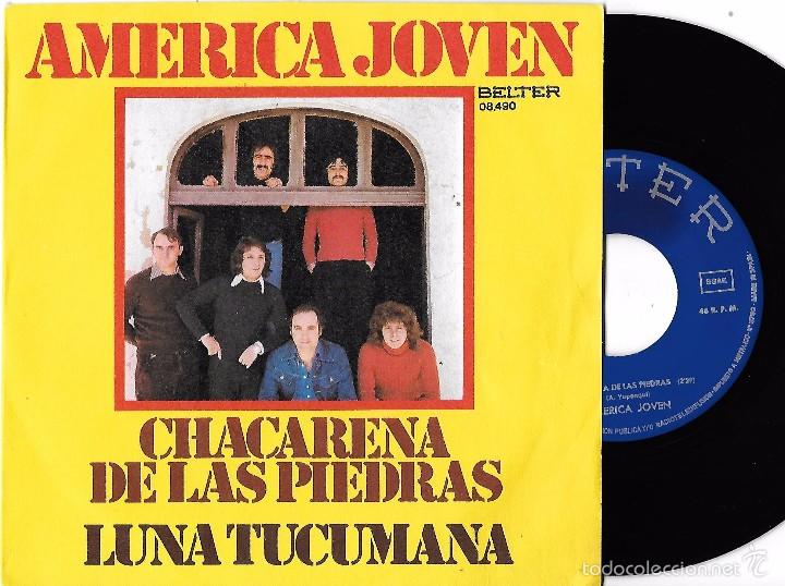 Disques de vinyle: AM&Eacute;RICA J&Oacute;VEN: CHACARENA DE LAS PIEDRAS / LUNA TUCUMANA
