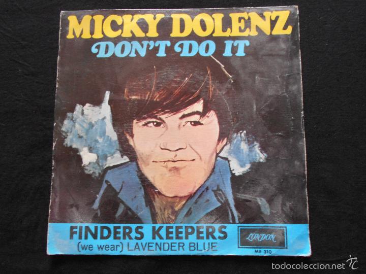 Discos de vinilo: MICKY DOLENZ (MONKEES) // DON&acute;T DO IT + 1 - Foto 1
