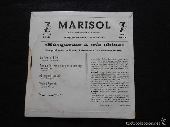Discos de vinilo: MARISOL // BUSQUEME A ESA CHICA - Foto 2