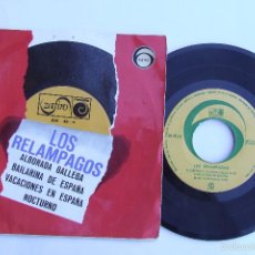 Discos de vinilo: EP LOS RELAMPAGOS ALBORADA GALLEGA + 3 EDITADO EN 1966. Lote 61248851