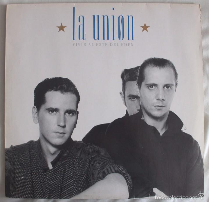DISCO VINILO LP VIVIR AL ESTE DEL EDÉN - LA UNIÓN - (Música - Discos - LP Vinilo - Grupos Españoles de los 90 a la actualidad)