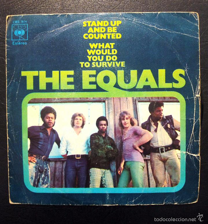 Discos de vinilo: SINGLE THE EQUALS - STAND UP AND BE COUNTED - CBS 1972. - Foto 1