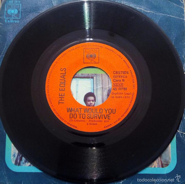 Discos de vinilo: SINGLE THE EQUALS - STAND UP AND BE COUNTED - CBS 1972. - Foto 4