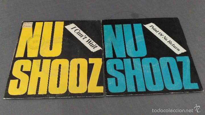 Discos de vinilo: NU SHOOZ LOTE DE 2 SINGLES                          N - Foto 1
