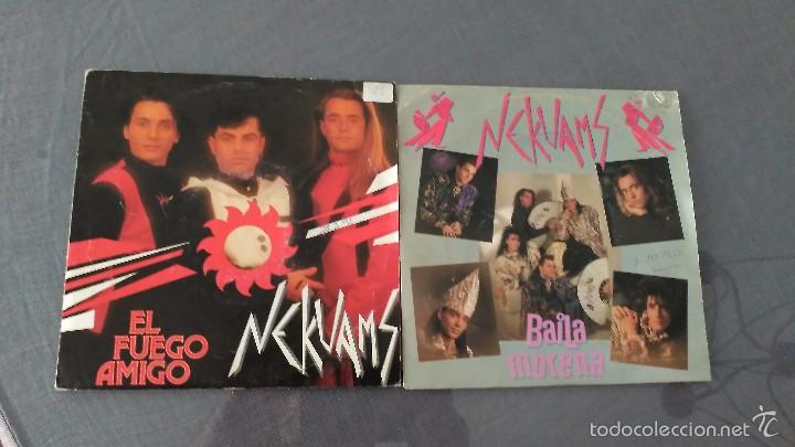 Discos de vinilo: NEKUAMS LOTE DE 2 SINGLES - Foto 1