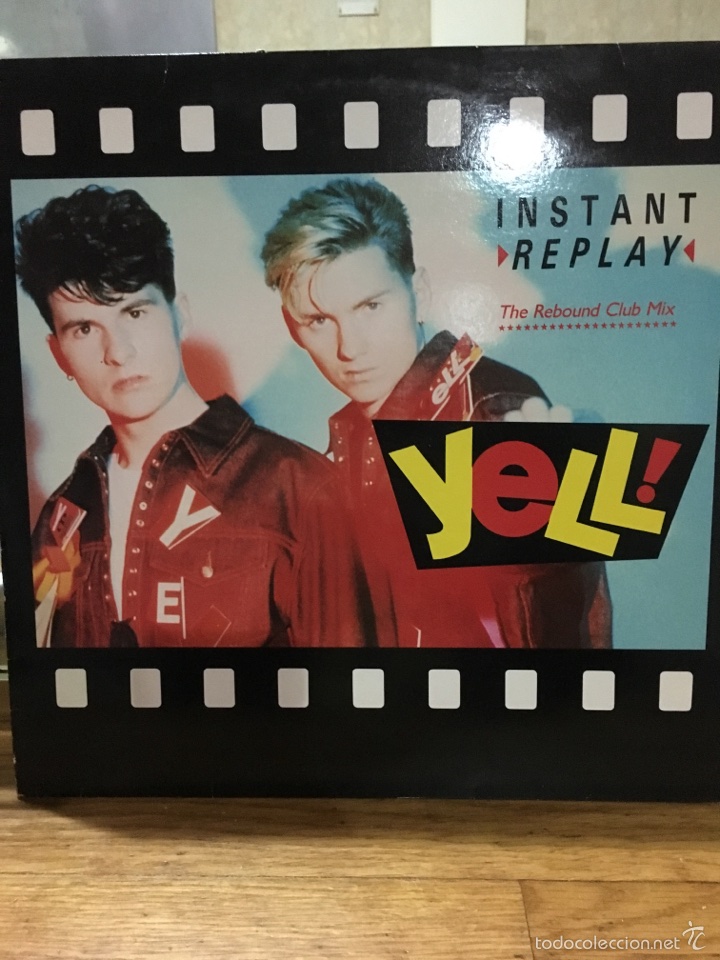 Discos de vinilo: YELL-INSTANT REPLAY-1989 - Foto 1