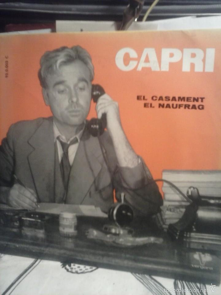 Discos de vinilo: LOTE 4 SINGLES - CAPRI . - Foto 5