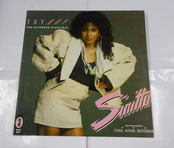 Discos de vinilo: SINITTA - TOY BOY. TDKDA13 - Foto 1