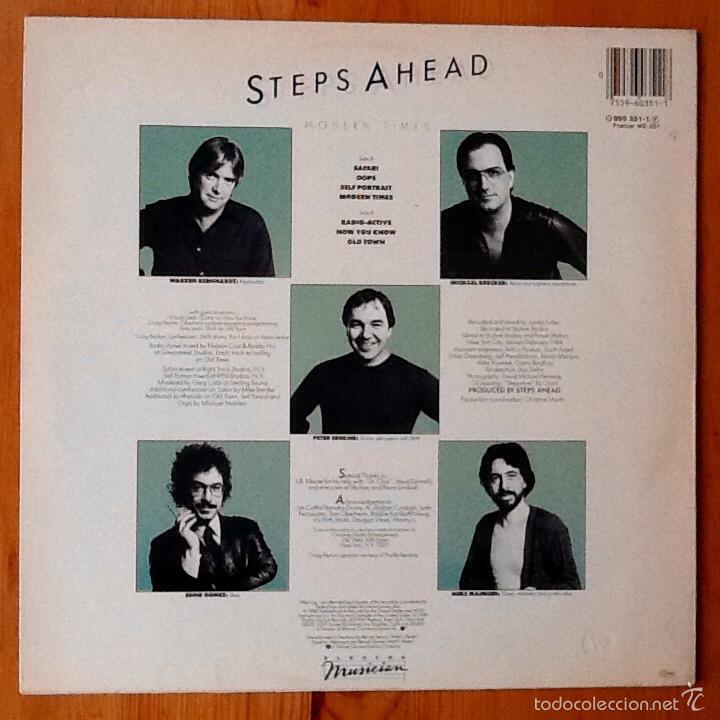 Discos de vinilo: STEPS AHEAD : MODERN TIMES [ELEKTRA - DEU 1984] LP - Foto 2
