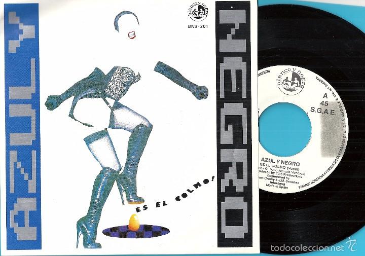 Discos de vinilo: AZUL Y NEGRO: ES EL COLMO - Foto 1