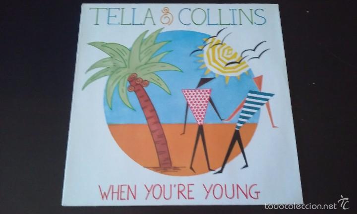Discos de vinilo: Tella & Collins - When Youre Young - 1987 - Foto 1