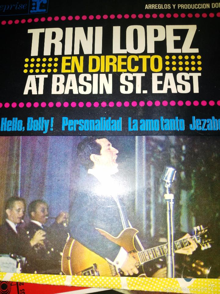Discos de vinilo: Trini L&oacute;pez en directo - Foto 1