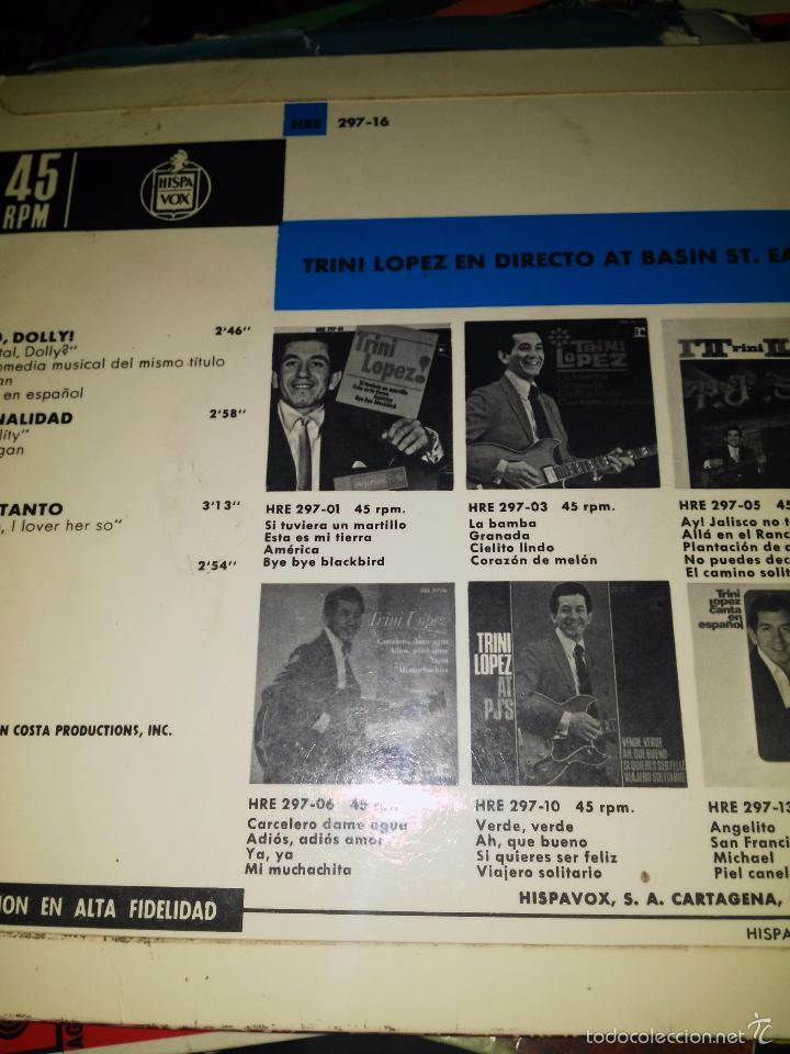 Discos de vinilo: Trini L&oacute;pez en directo - Foto 2