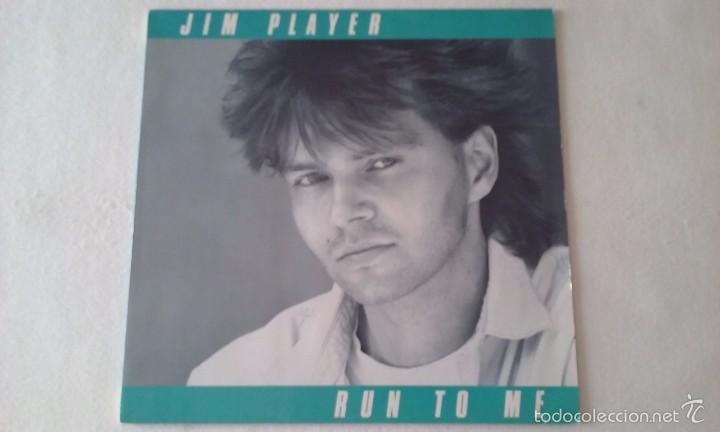 Discos de vinilo: Jim Player - Run To Me - 1986 - Foto 1
