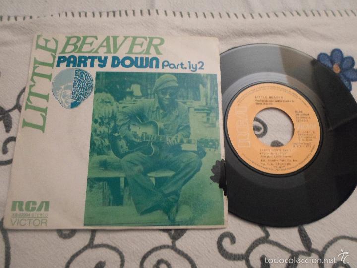 Discos de vinilo: LITTLE BEAVER PARTY DOWN PART 1 & 2 - Foto 1