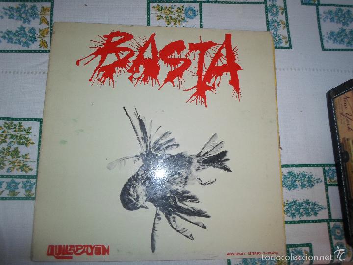 Discos de vinilo: BASTA QUILAPAYUN PORTADA ABIERTA - Foto 1
