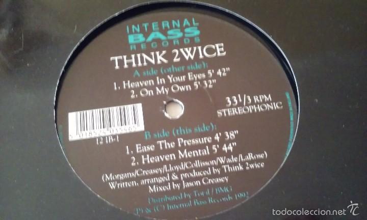 Discos de vinilo: Think 2wice - Heaven In Your Eyes - 1992 - Foto 1