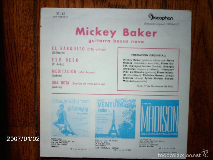 Discos de vinilo: mickey baker  -  eso beso ...  +  3 - Foto 2