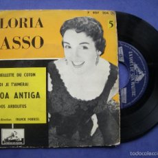 Discos de vinilo: GLORIA LASSO 5 LISBOA ANTIGUA+ 3 EP LA VOIX DE SON MAITRE FRANCE PEPETO