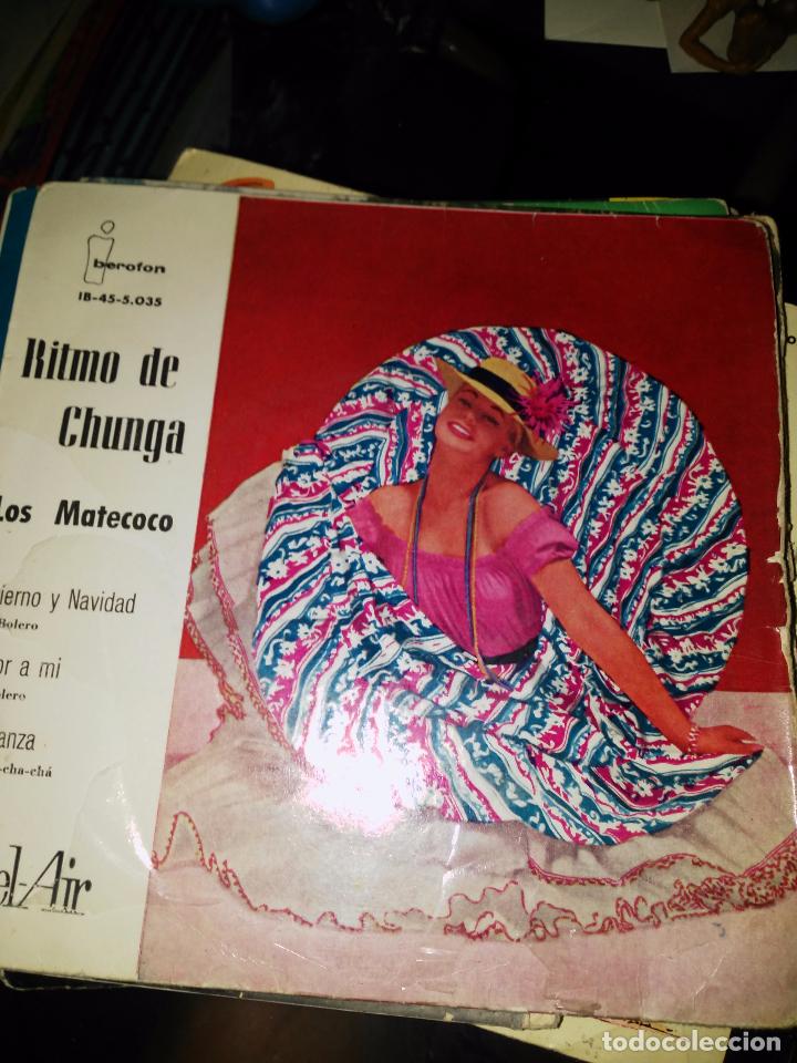 Discos de vinilo: Los matecoco ritmo de chunga - Foto 1