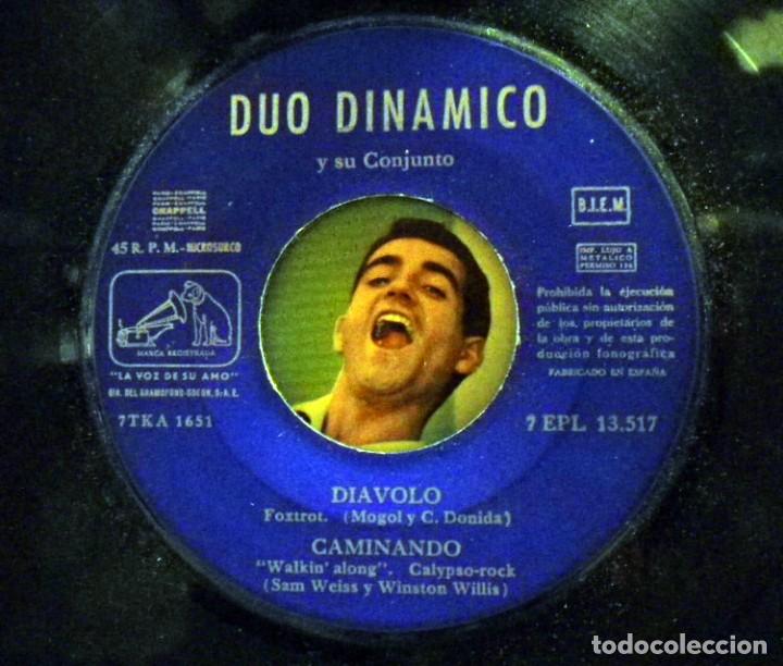 Discos de vinilo: D&uacute;o Din&aacute;mico. Adan y Eva + 3 temas. - Foto 3