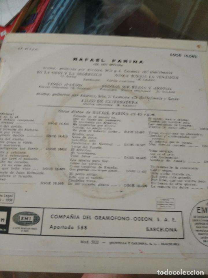 Discos de vinilo: Rafael farina - Foto 2