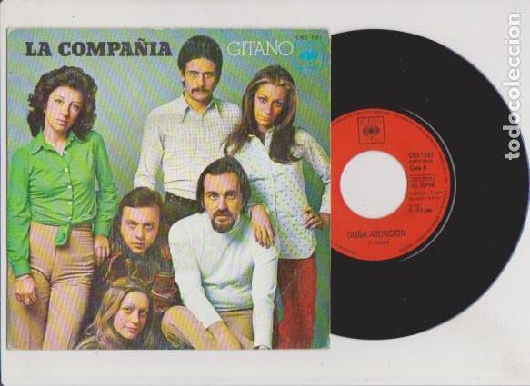 Discos de vinilo: LA COMPA&Ntilde;IA - GITANO - CBS 1357 / 1973 - Foto 1