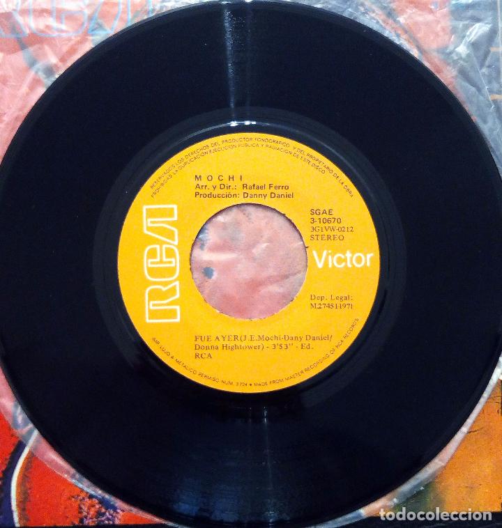 Discos de vinilo: SINGLE MOCHI - LOS QUE SE VAN - RCA 1971. - Foto 5