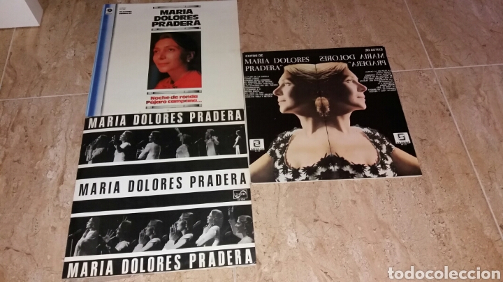 Discos de vinilo: MARIA DOLORES PRADERA 3&times;LP - Foto 1