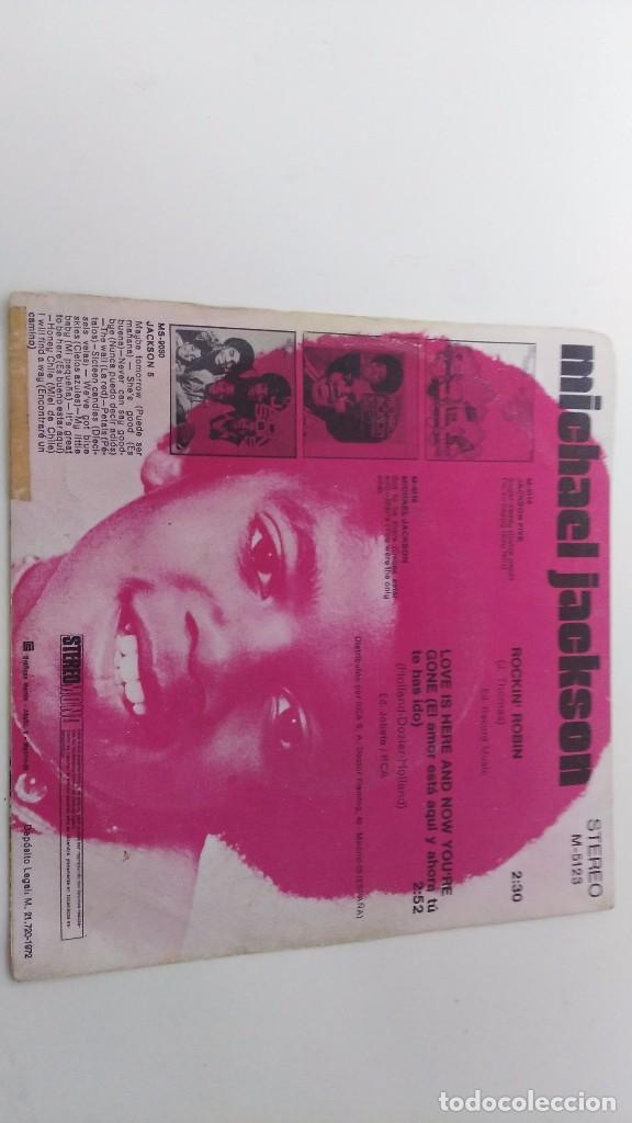 Discos de vinilo: disco antiguo de michael jackson - Foto 2