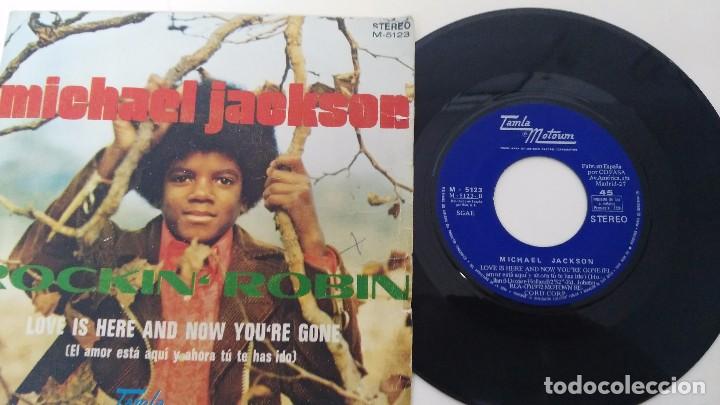 Discos de vinilo: disco antiguo de michael jackson - Foto 3
