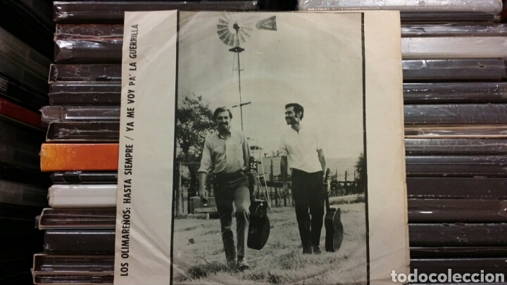 Disques de vinyle: LOS OLIMARE&Ntilde;OS.HASTA SIEMPRE. YA ME VOY PA' LA GUERRILLA. RARO SINGEL