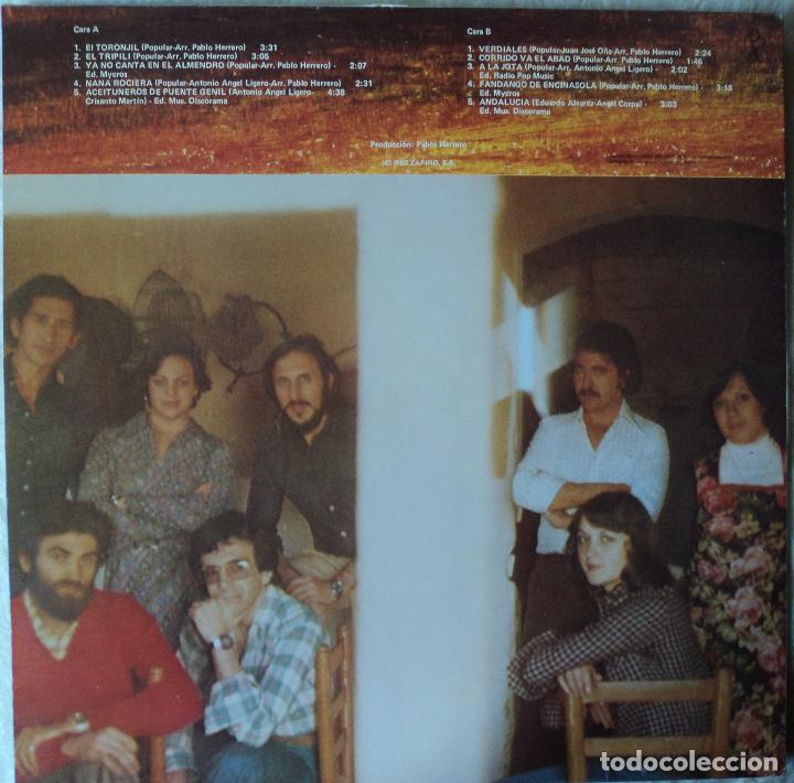 Discos de vinilo: Jarcha - Folklore de Andalucia - Edici&oacute;n de 1983 de Espa&ntilde;a - Foto 2