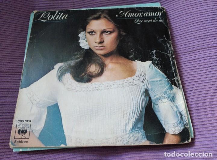Discos de vinilo: LOLITA LOTE 11 SINGLES - Foto 6
