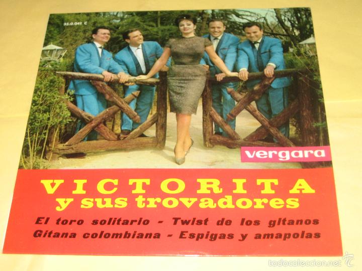 Disques de vinyle: VICTORITA Y SUS TROBADORES - 1963 - MUY NUEVO