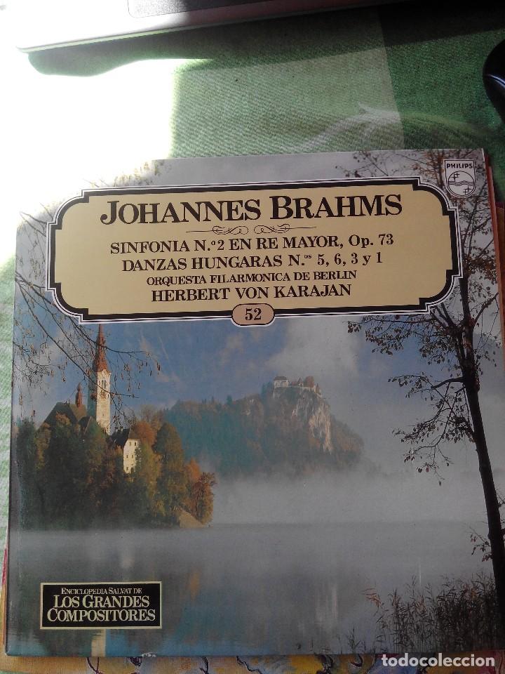 Discos de vinilo: BRAHMS - LOS GRANDES COMPOSITORES PHILIPS RECORDS 1982 .VINILO LP -52 - Foto 1