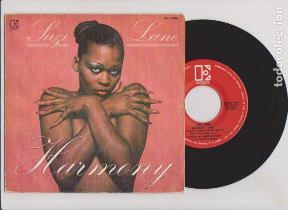 Discos de vinilo: SUZI LANE - HARMONY - ELECTRA & HISPAVOX 45 - 1908 - Foto 1