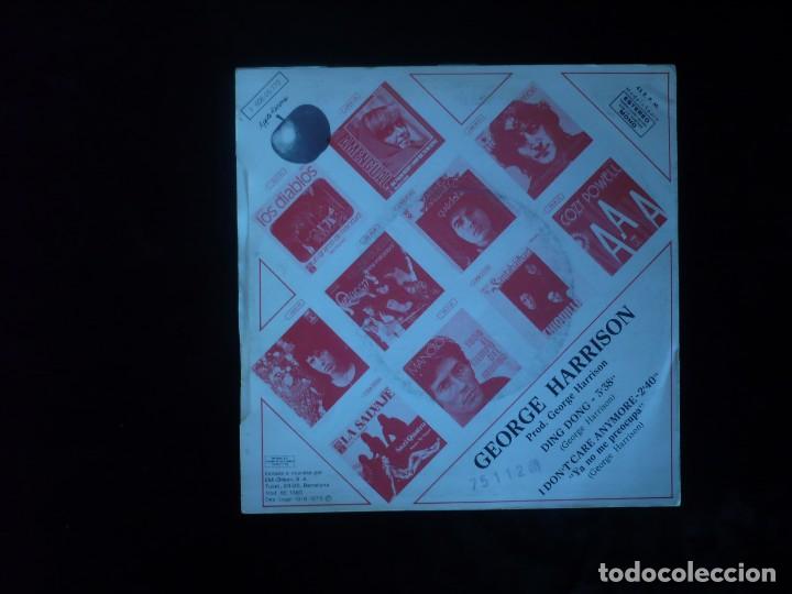 Discos de vinilo: george harrison ding dong - como nuevo - Foto 2
