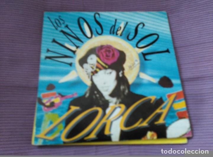 Discos de vinilo: LOS NI&Ntilde;OS DEL SOL - LORCA / RITMO DE LA NOCHE - SINGLE PROMOCIONAL - Foto 1