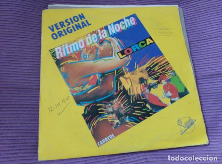 Discos de vinilo: LORCA-RITMO DE LA NOCHE/COME ON-1990 - Foto 1