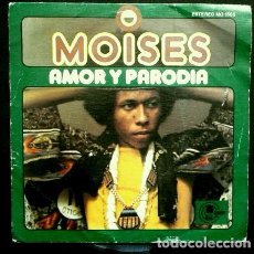 Discos de vinilo: MOISES (SINGLE PROMOCIONAL 1976) AMOR Y PARODIA / BITCHO MAR - AMOR E PARODIA - BELGICA