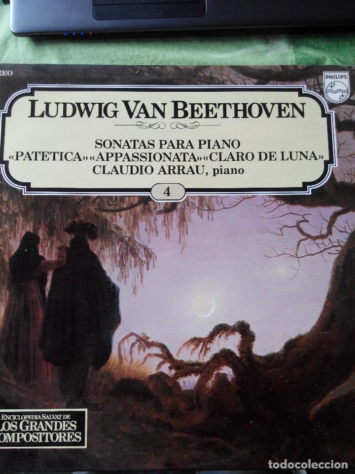 Discos de vinilo: BEETHOVEN - LOS GRANDES COMPOSITORES PHILIPS RECORDS 1982 .VINILO LP -4