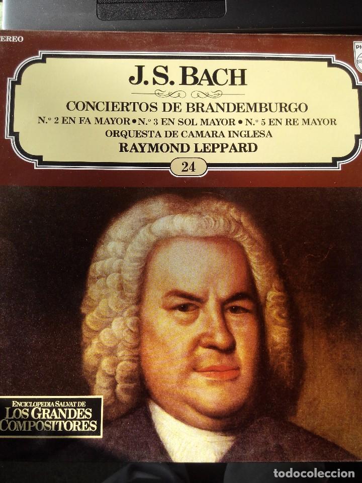 Discos de vinilo: BACH -  LOS GRANDES COMPOSITORES PHILIPS RECORDS 1982 .VINILO  LP -24 - Foto 1