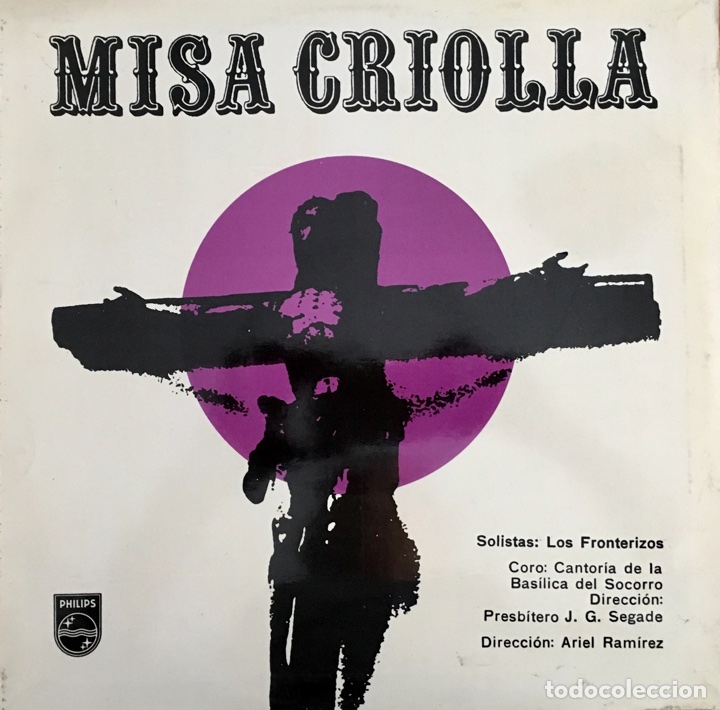 Discos de vinilo: Misa Luba. Misa Criolla - Foto 2