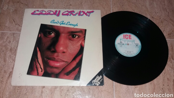 Discos de vinilo: EDDY GRANT &rdquo;CANT GET ENOUGHT&rdquo; MAXI 1981 - Foto 1