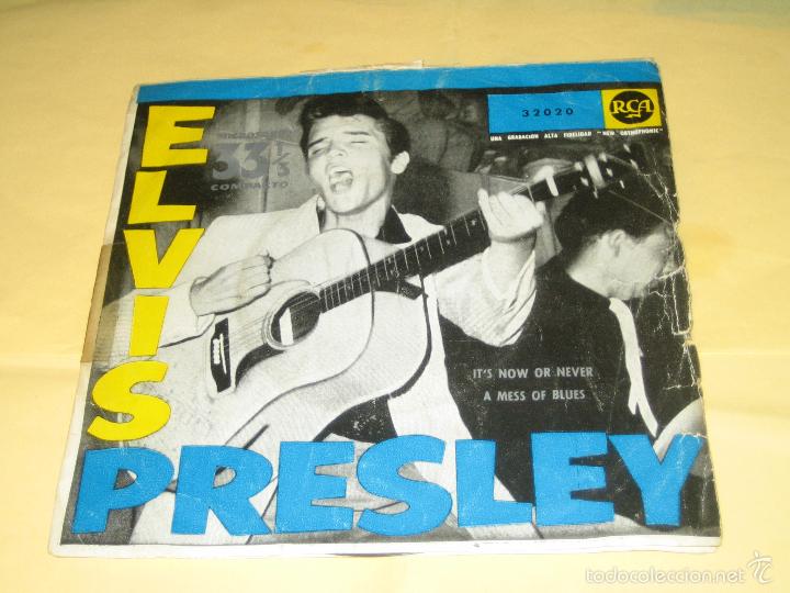 Discos de vinilo: ELVIS PRESLEY - ED. ESPA&Ntilde;OLA 1960 - Foto 1